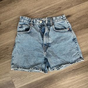 Zara mom shorts